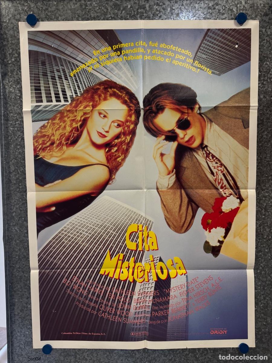Cine: Cita misteriosa, Ethan Hawke, Teri Polo, A&ntilde;o 1991, POSTER ORIGINAL