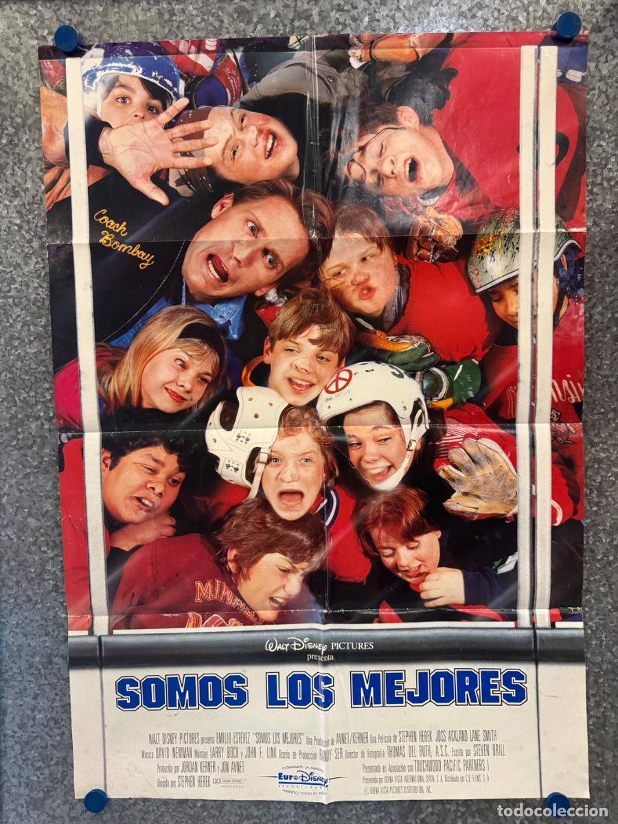 Cine: Somos los mejores, Emilio Estevez, Disney, POSTER ORIGINAL