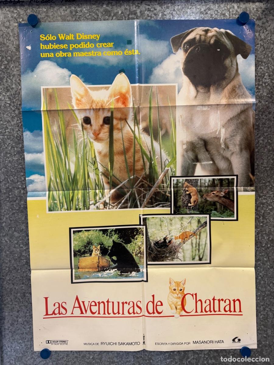 Cine: Las aventuras de Chatran, Disney, POSTER ORIGINAL