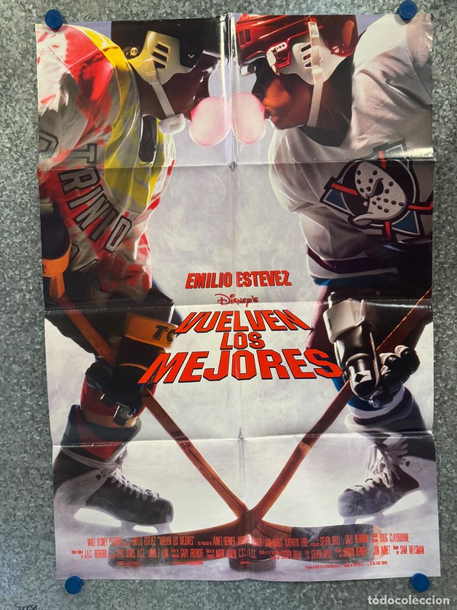Cine: Vuelven los mejores, Emilio Estevez, Disney, POSTER ORIGINAL