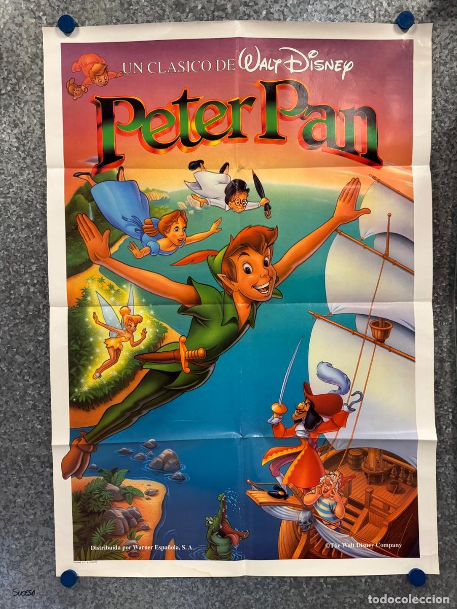 Cine: Peter Pan , Walt Disney, Animacion, A&ntilde;o 1992, POSTER ORIGINAL