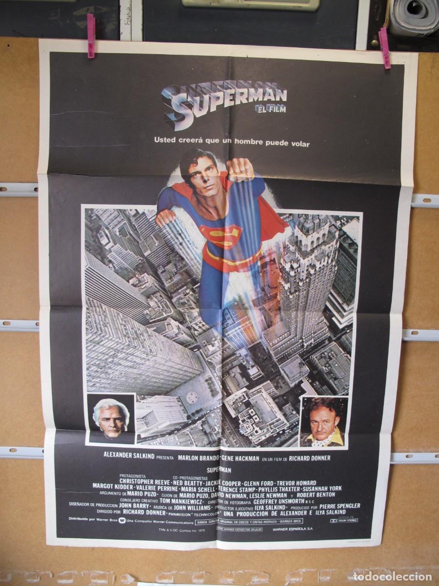 Cin&eacute;ma: SUPERMAN POSTER ORIGINAL
