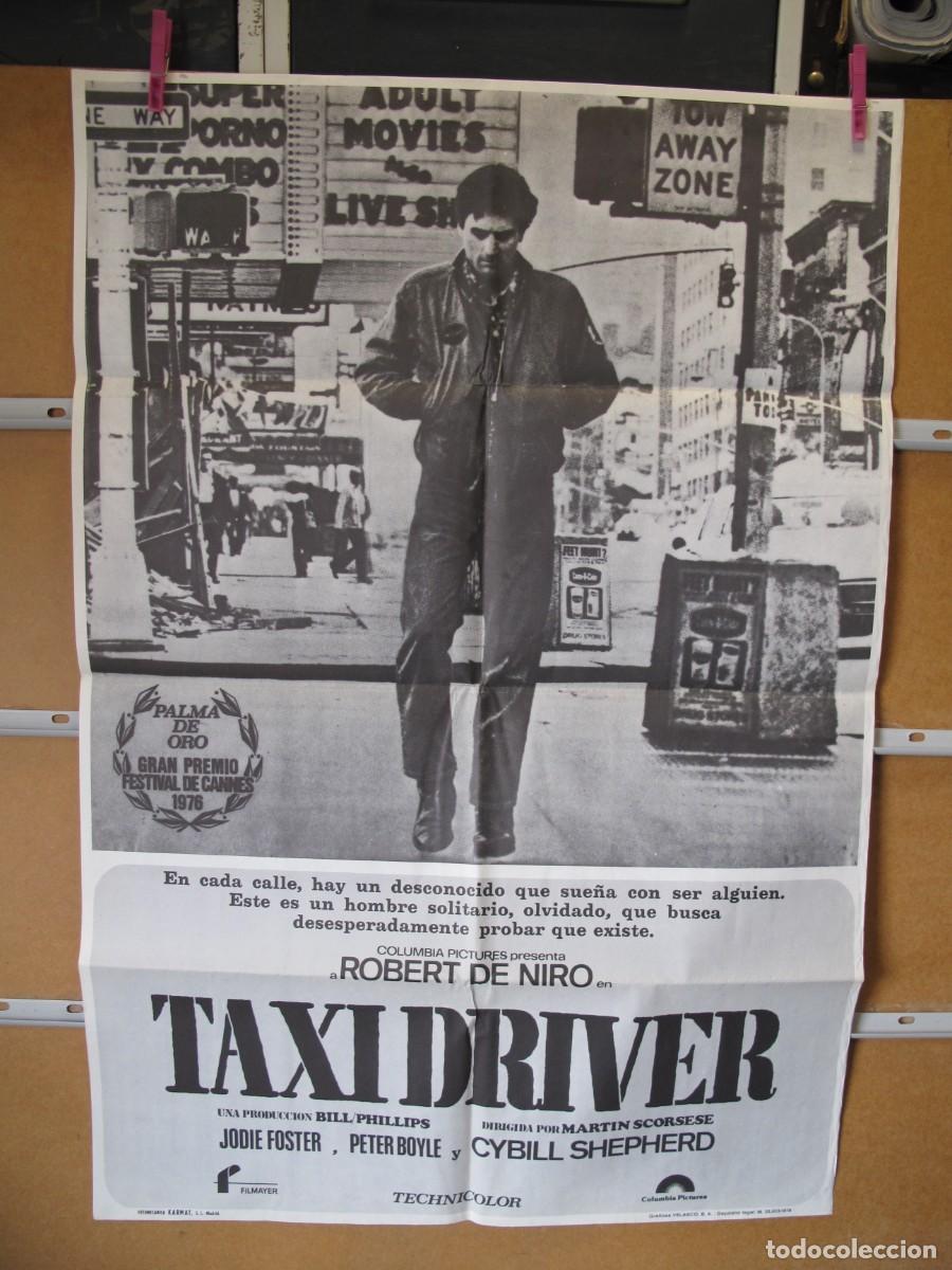 Cinema: TAXI DIVER A&Ntilde;O 1978 POSTER ORIGINAL