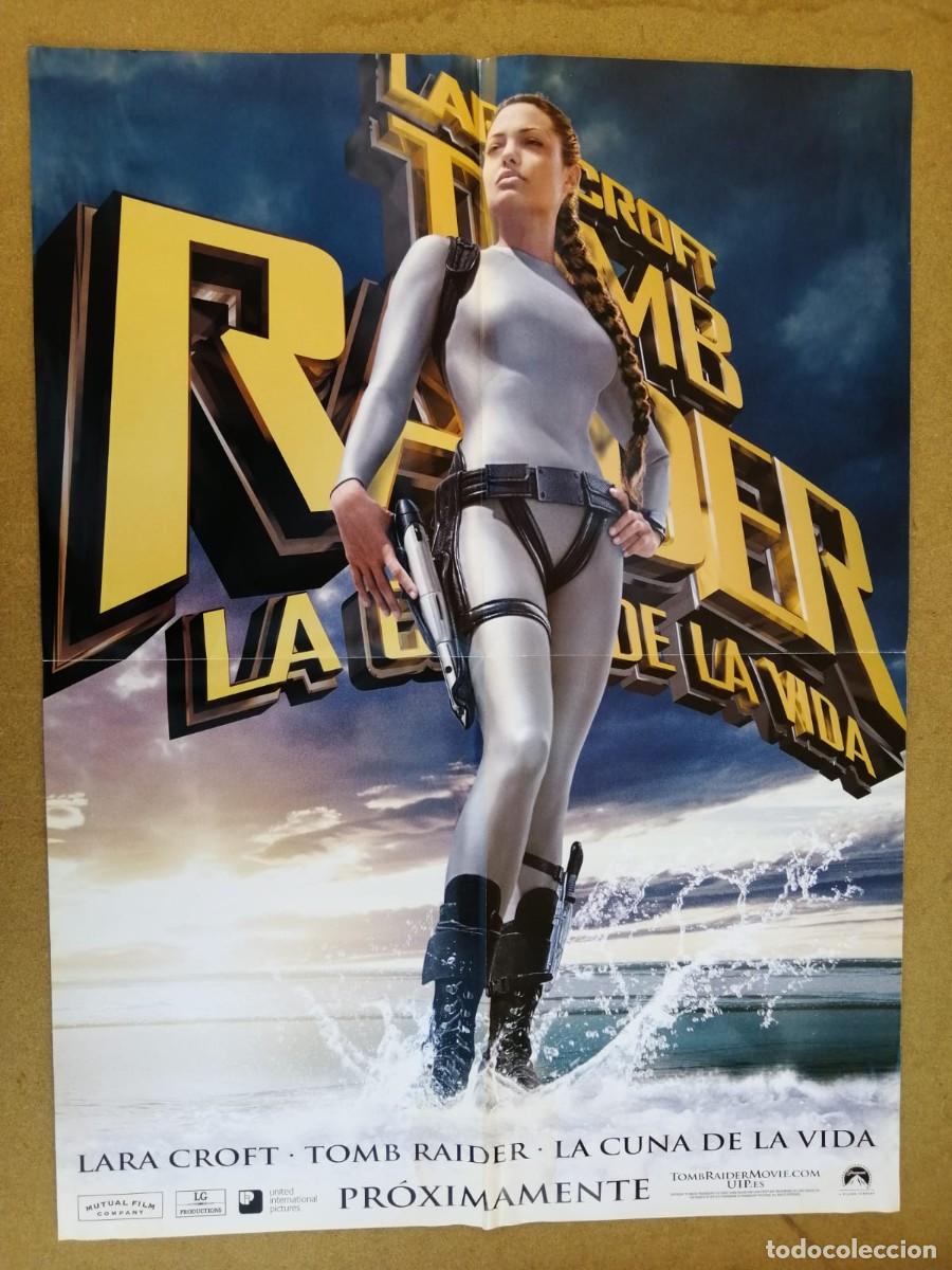Cine: POSTER. TOMB RAIDER (ANGELINA JOLIE)