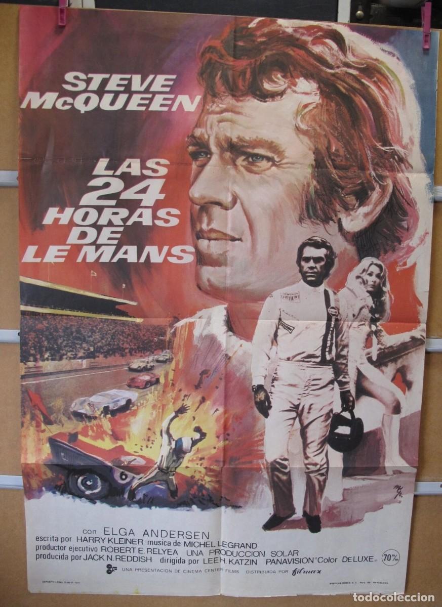 Cinema: LAS 24 HORAS DE LEMANS POSTER ORIGINAL