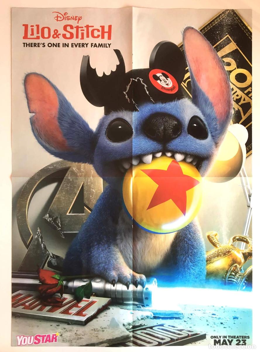 Cine: Lilo and Stitch Disney / Marine Double-Sided Poster - YouStar Magazine France Movie Music