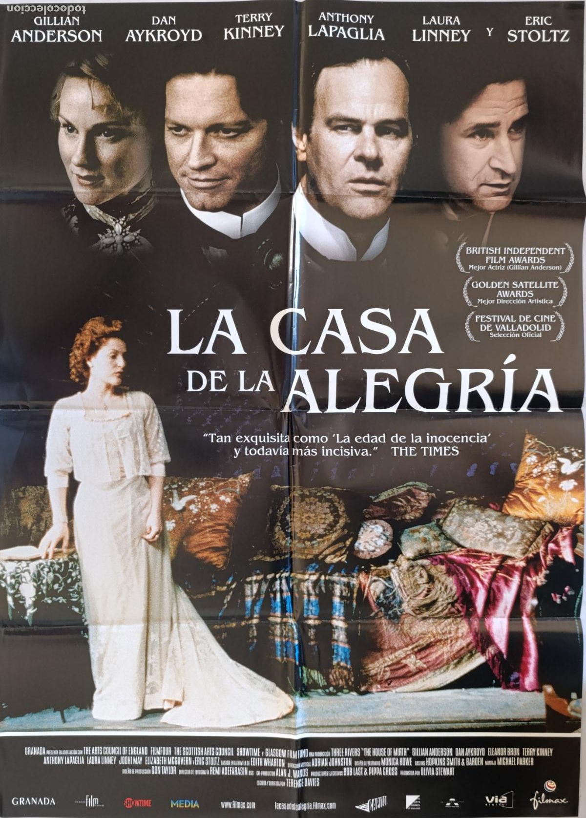 Cine: POSTER ORIGINAL LA CASA DE LA ALEGRIA - 93 X 66 (387)