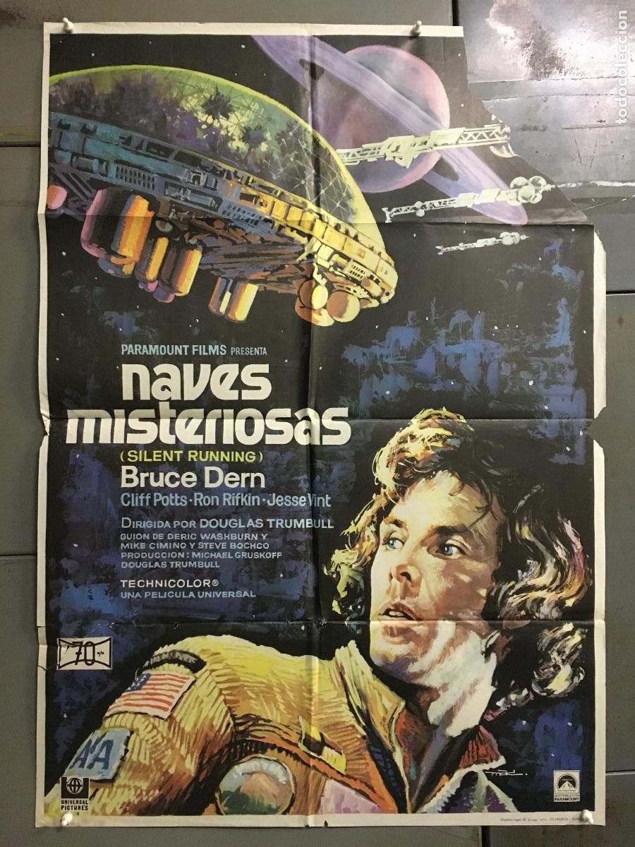 Cin&eacute;ma: ODC C013 NAVES MISTERIOSAS BRUCE DERN DOUGLAS TRUMBULL SCI-FI MAC POSTER ORIGINAL 70X100 ESTRENO