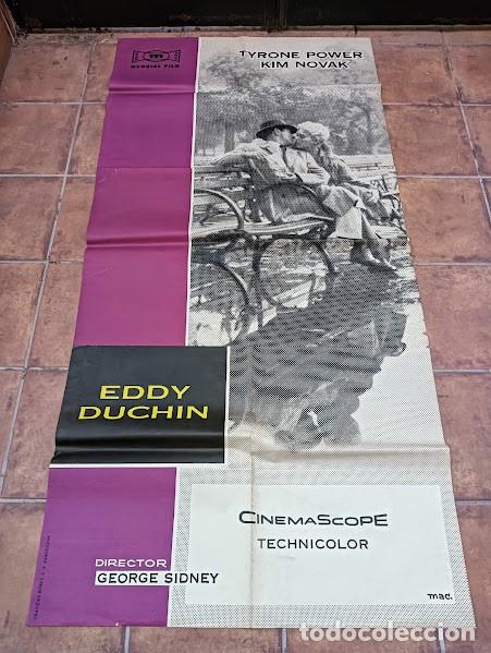 Cine: SMP B003 EDDY DUCHIN TYRONE POWER KIM NOVAK MAC POSTER ORIGINAL ESTRENO 3 hojas 100X205