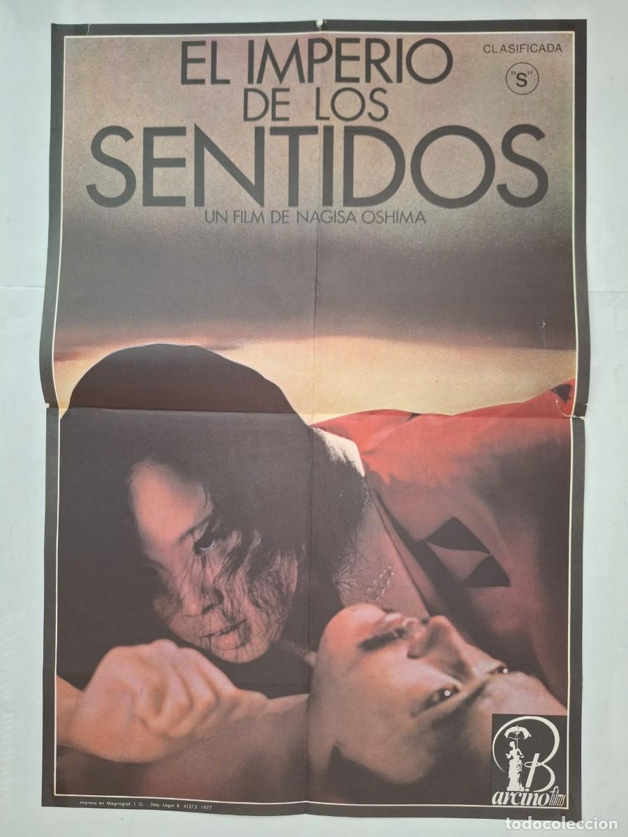 Cine: ANTIGUO CARTEL CINE EL IMPERIO DE LOS SENTIDOS CLASIFICADA S RV P-1877