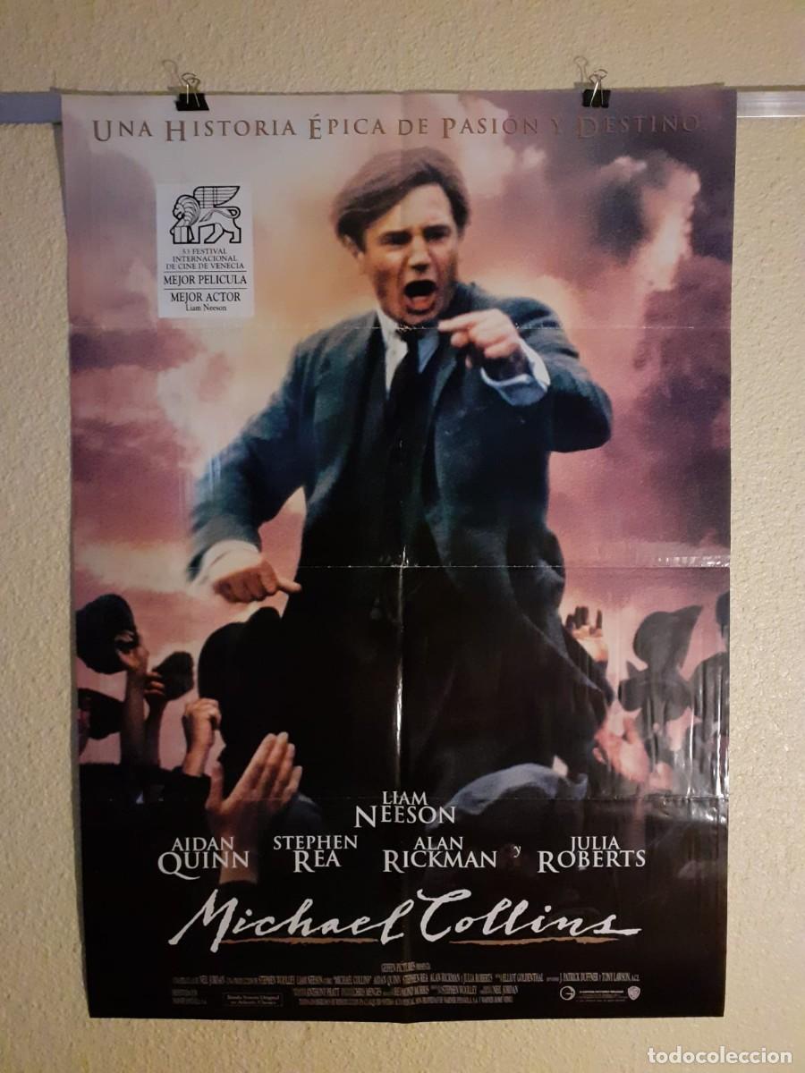 Cine: Cartel Cine Michael Collins (1996) Liam Neeson