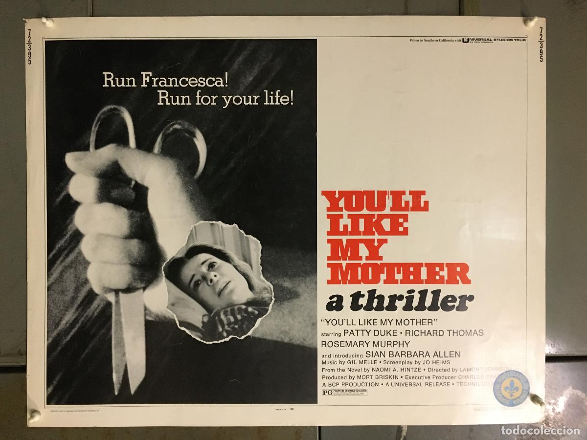 Cine: R0294 PESADILLA EN LA NIEVE PATTY DUKE TERROR POSTER ORIGINAL AMERICANO 55X70