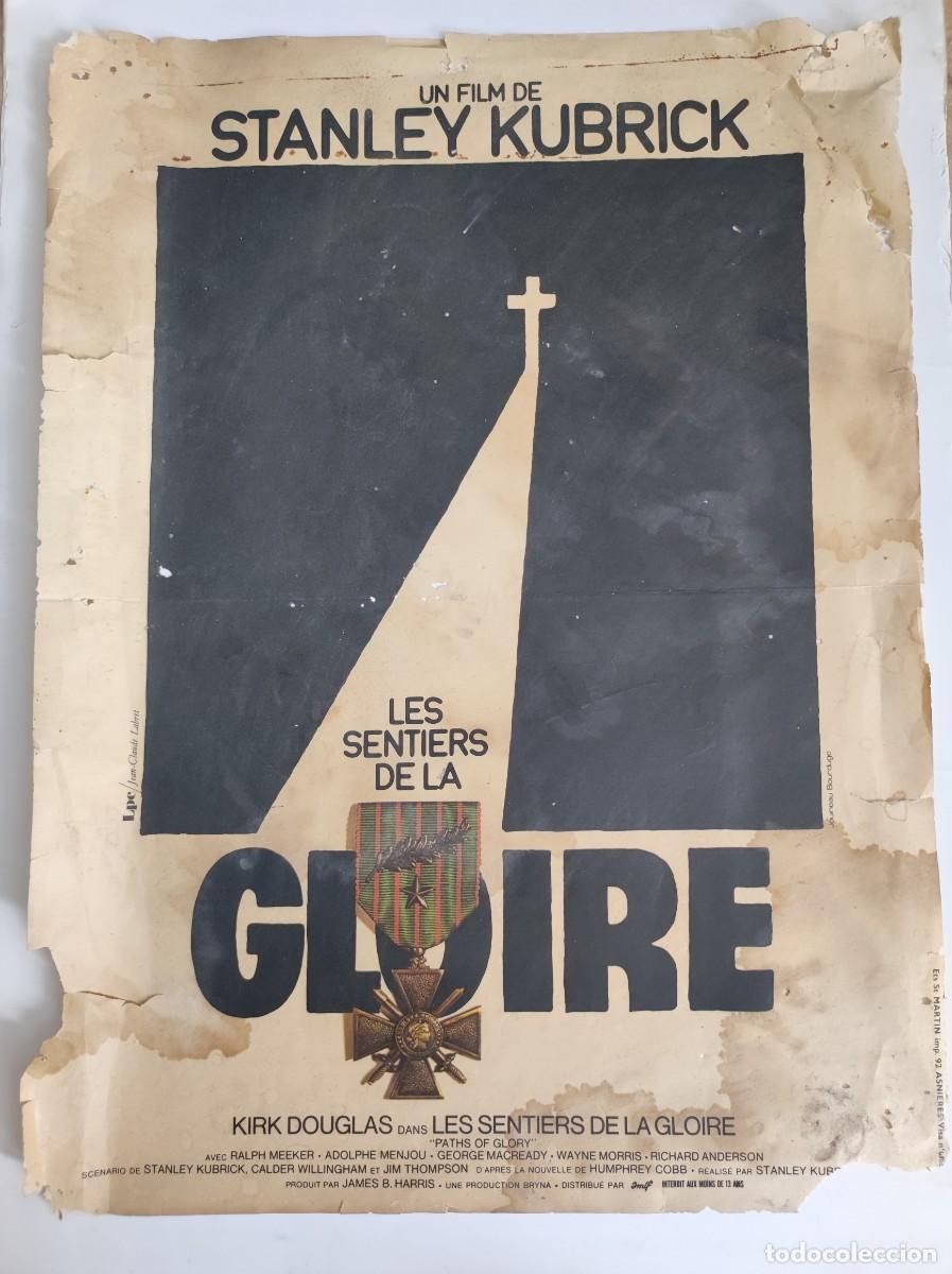 Cine: Poster cartel Les Sentiers de la Gloire Stanley Kubrick Kirk Douglas