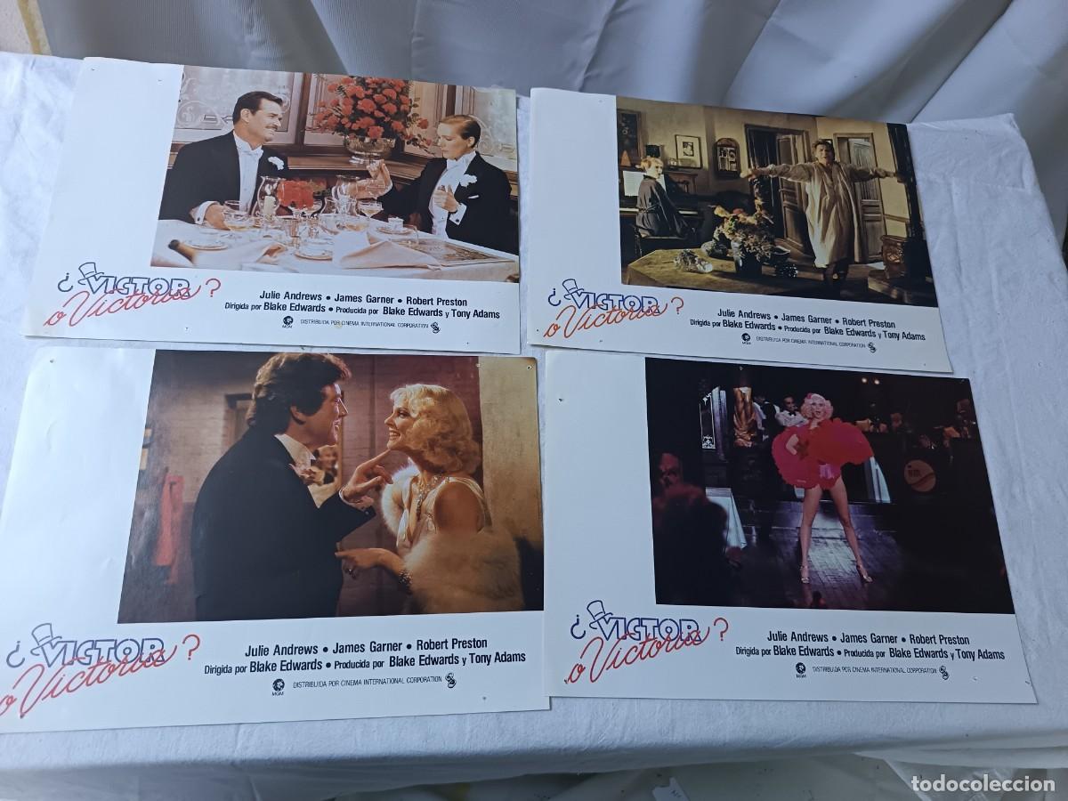 Cin&eacute;ma: Lote de Carteleras de Cine, &iquest;Victor o Victoria?, unos 34 x 24 cms.