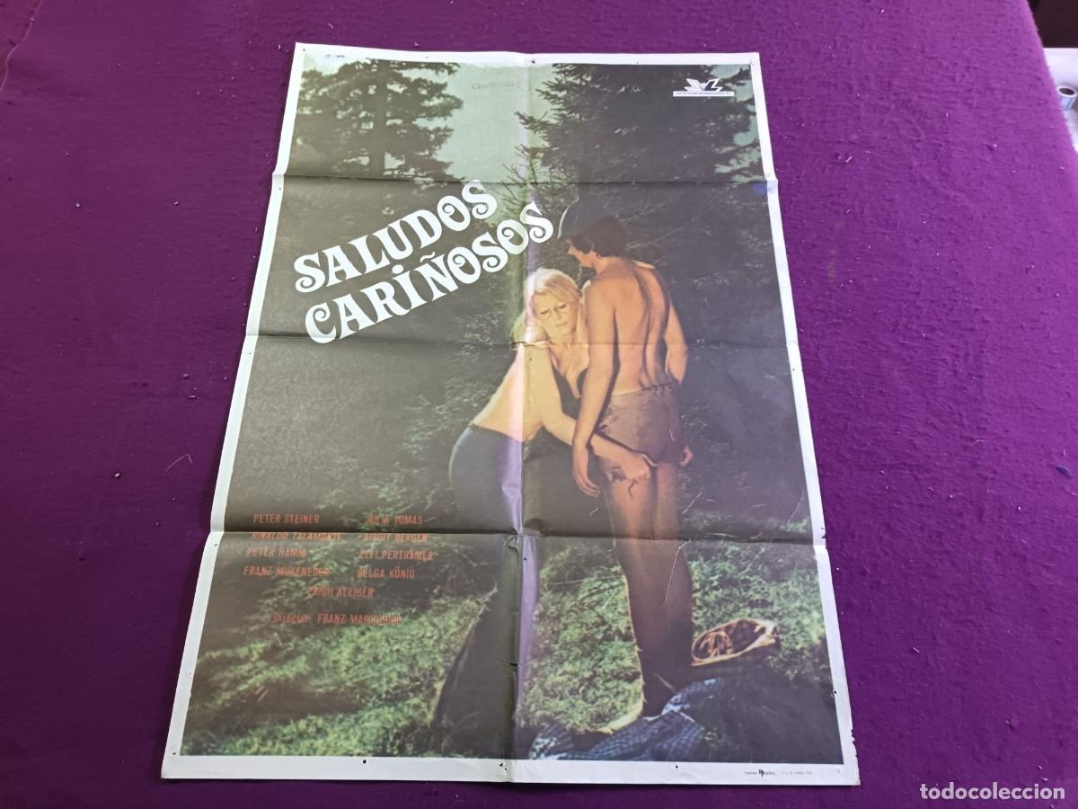 Cinema: CC8, Cartel de Cine Gran Formato, Saludos Cari&ntilde;osos, unos 100 x 70 cms.