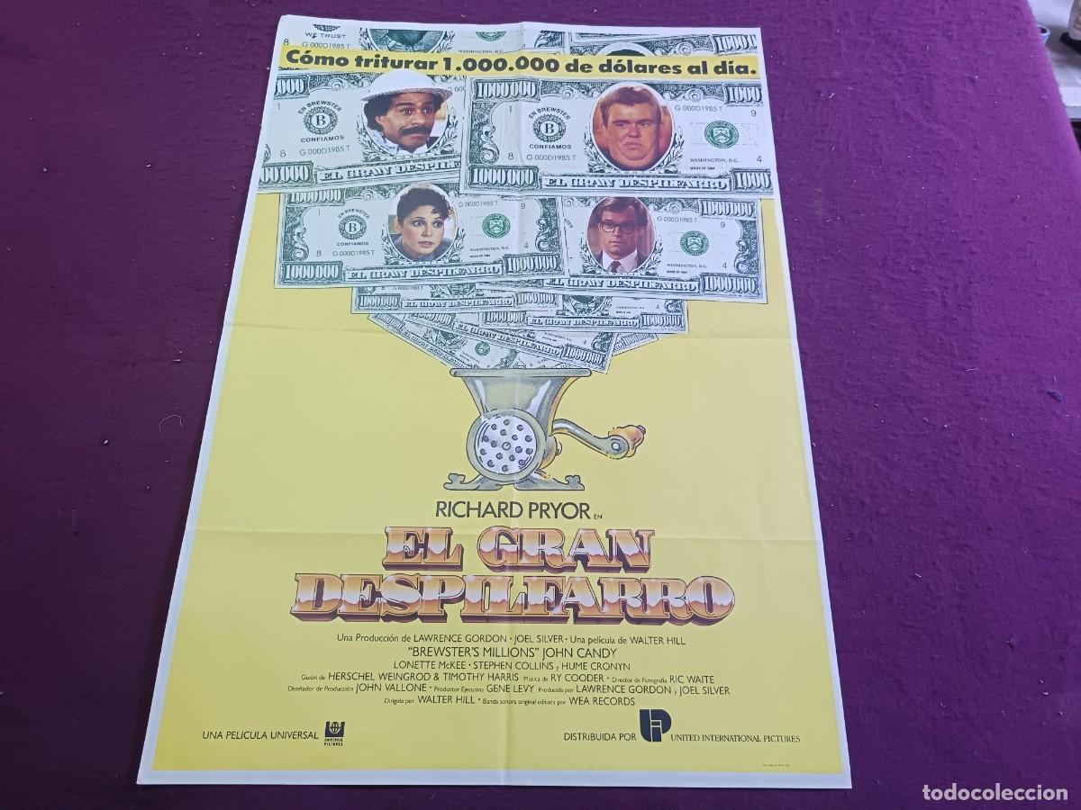 Cinema: CC22, Cartel de Cine Gran Formato, El Gran Despilfarro, unos 100 x 70 cms.