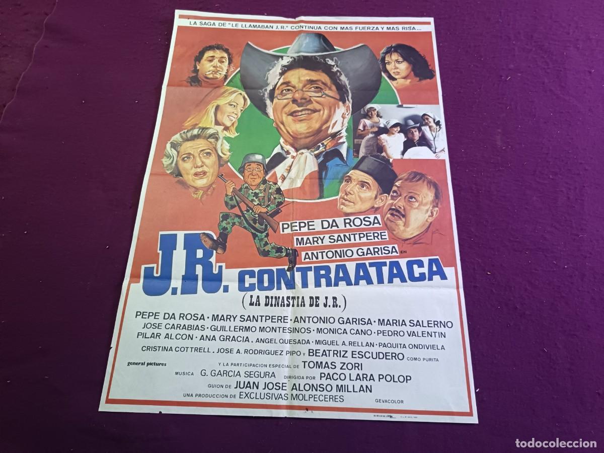 Cinema: CC24, Cartel de Cine Gran Formato, JR Contrataca, unos 100 x 70 cms.