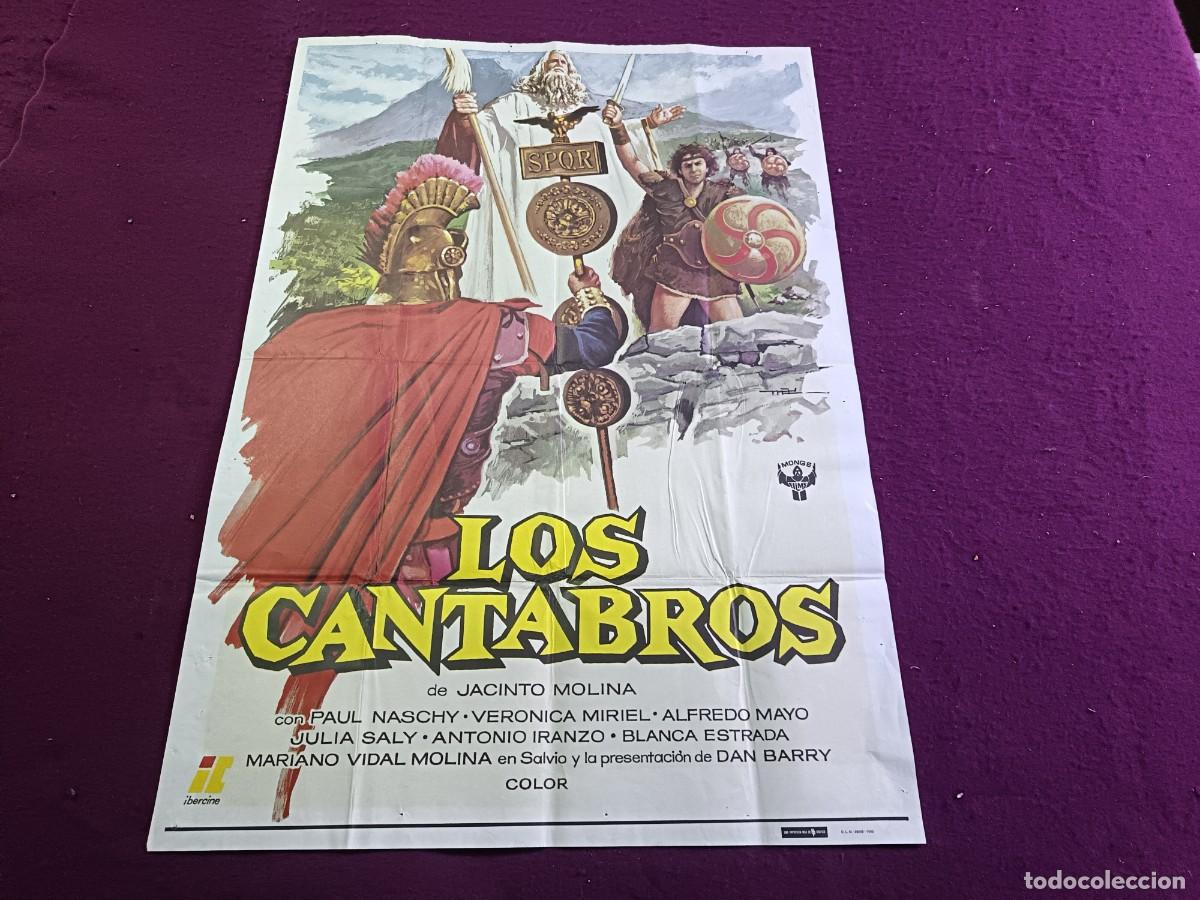 Cinema: CC33, Cartel de Cine Gran Formato, Los C&aacute;ntabros, unos 100 x 70 cms.