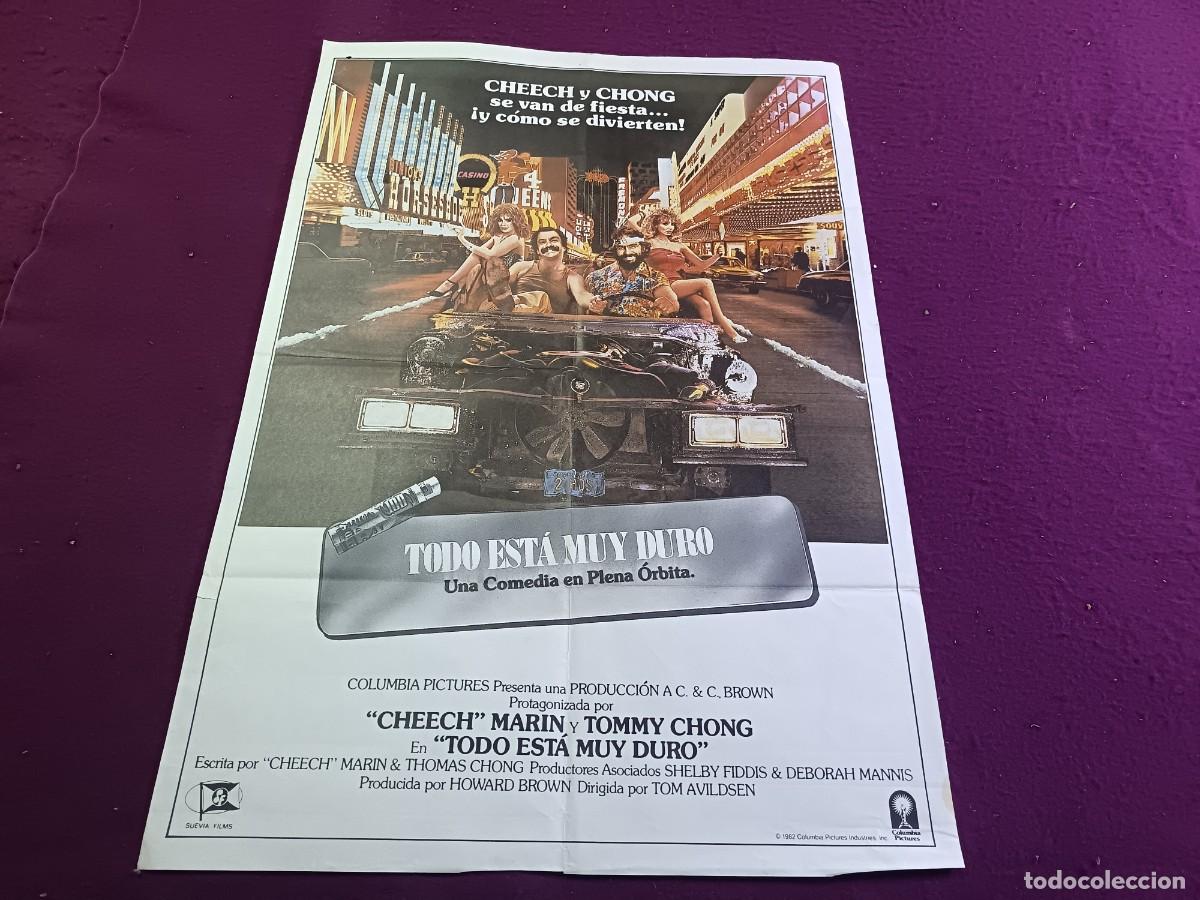 Cinema: CC41, Cartel de Cine Gran Formato, Todo Est&aacute; muy Duro, unos 100 x 70 cms.