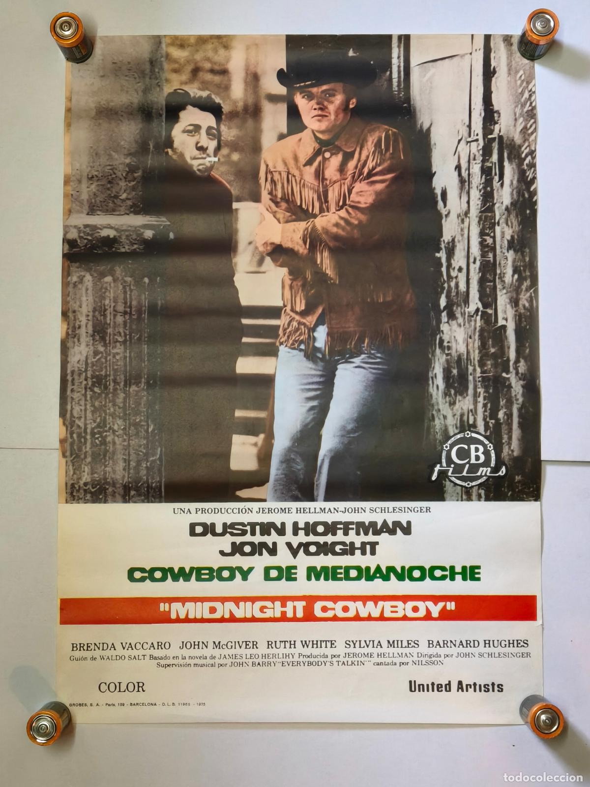 Cine: COWBOY DE MEDIANOCHE CARTEL DE 1975