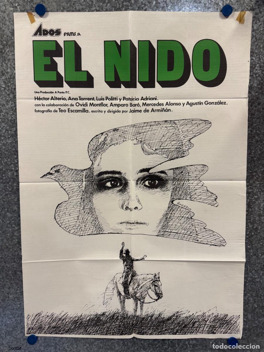 Cine: El Nido, Hector Alterio, Ana Torrent, POSTER ORIGINAL