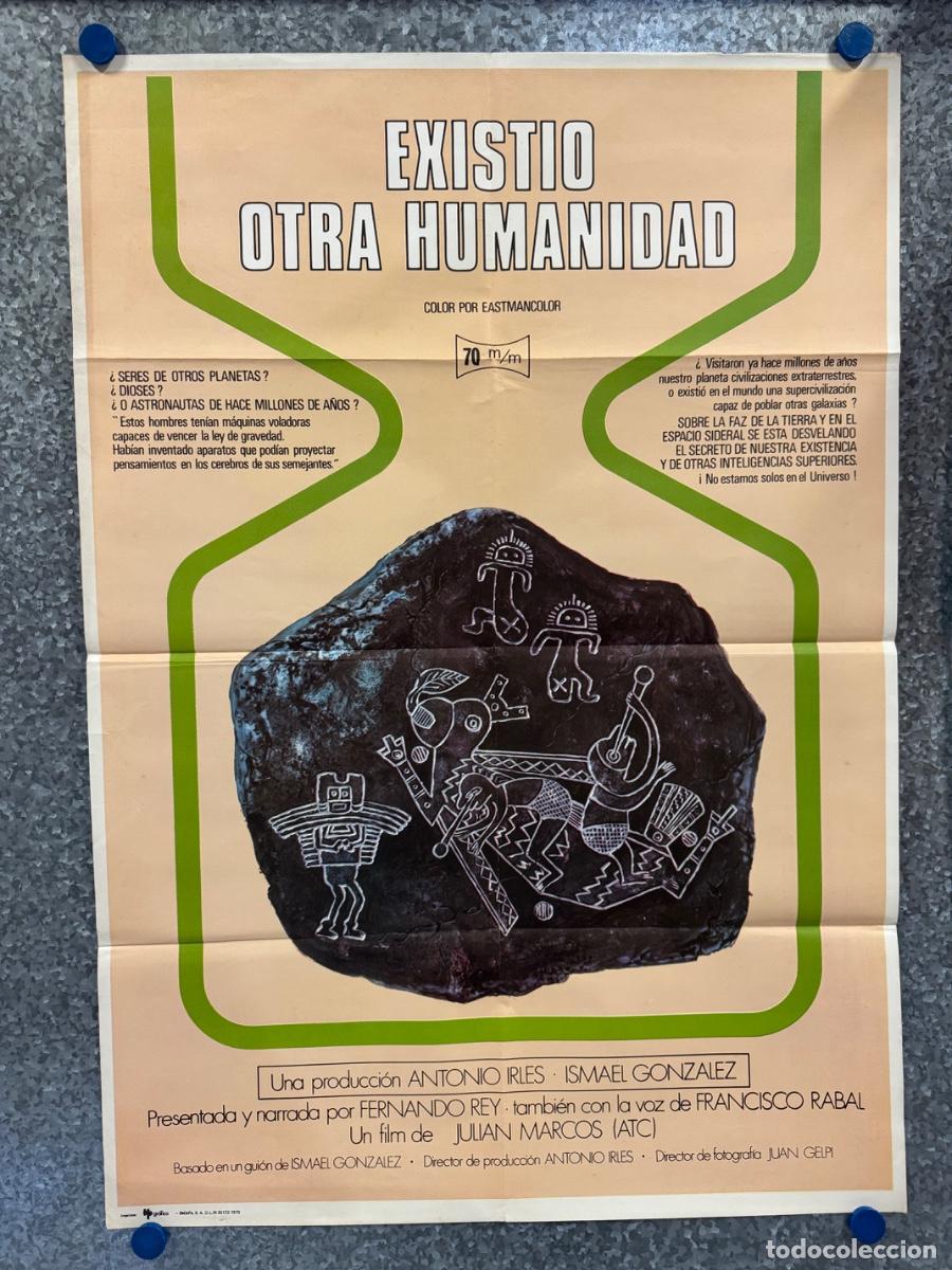 Cine: Existio otra humanidad, Antonio Irles, Ismael Gonzalez, A&ntilde;o 1975, POSTER ORIGINAL