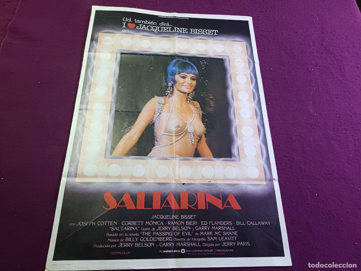 Cinema: CC46, Cartel de Cine Gran Formato, Saltarina, unos 100 x 70 cms.