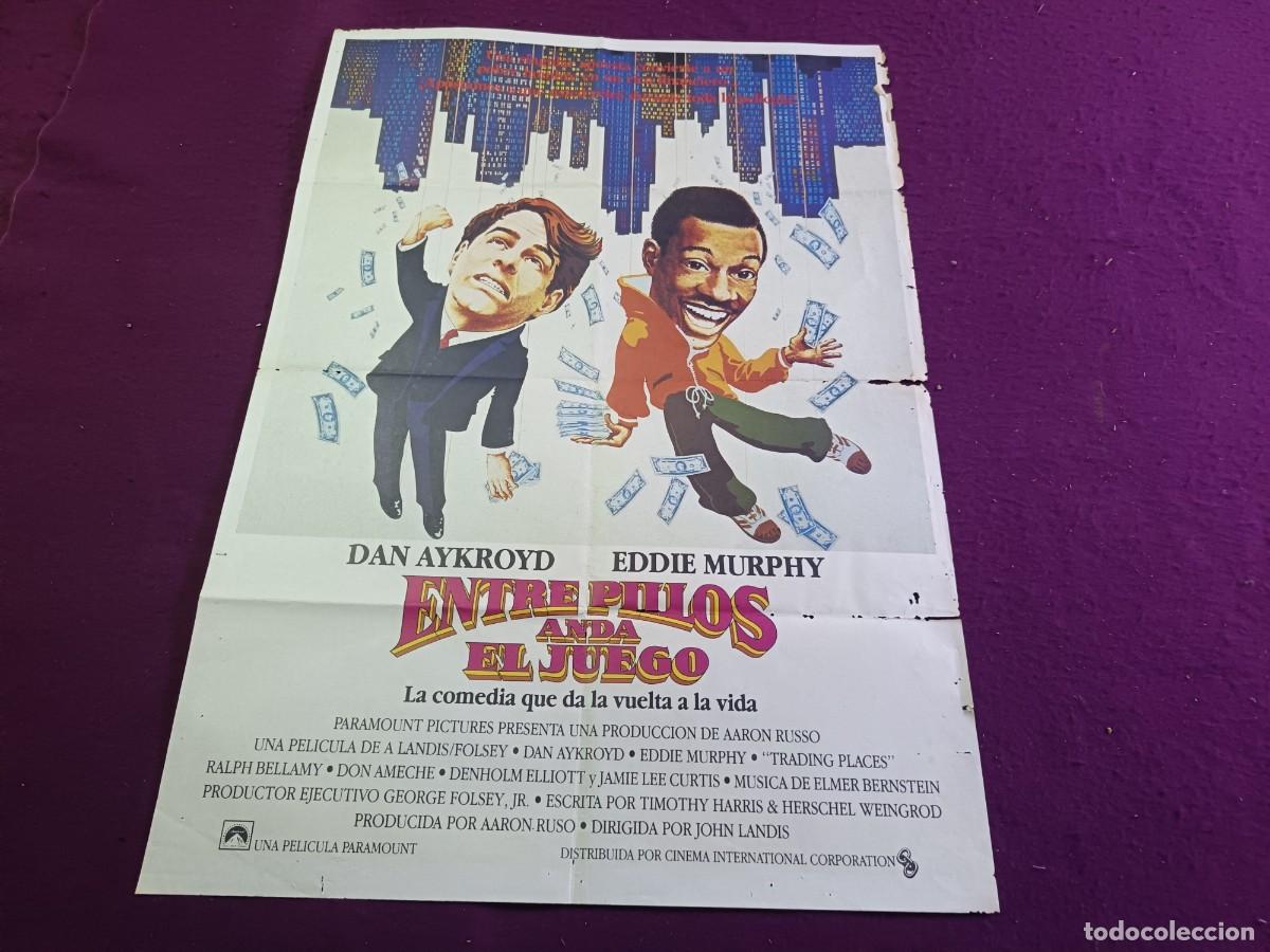 Cinema: CC47, Cartel de Cine Gran Formato, Entre Pillos Anda el Juego, unos 100 x 70 cms.