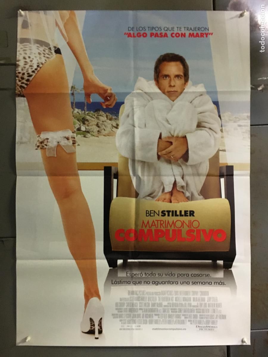 Cin&eacute;ma: AFF11 MATRIMONIO COMPULSIVO BEN STILLER POSTER ORIGINAL 70X100 ESTRENO h0
