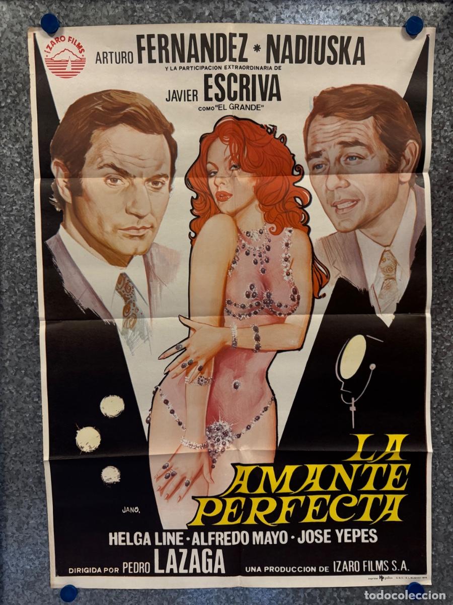 Cine: La amante perfecta, Arturo Fernandez , Javier Escriva, A&ntilde;o 1976, POSTER ORIGINAL