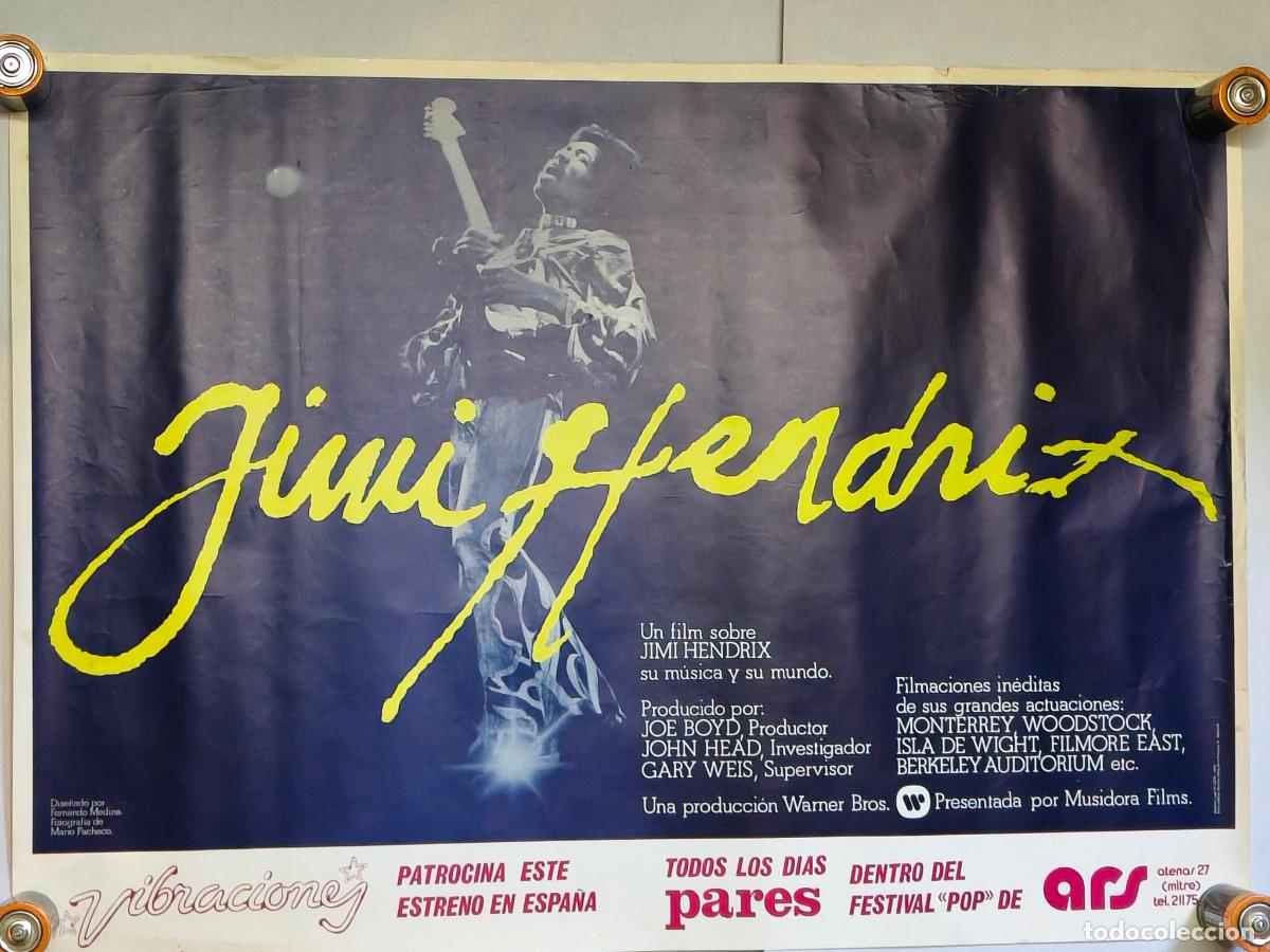 Cinema: JIMMI HENDRIX CARTEL DE 1976