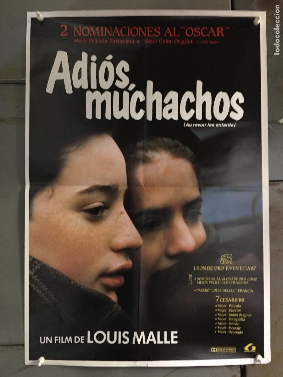 Cine: ODC B883 ADIOS MUCHACHOS LOUIS MALLE POSTER ORIGINAL 50x70 ESTRENO h4