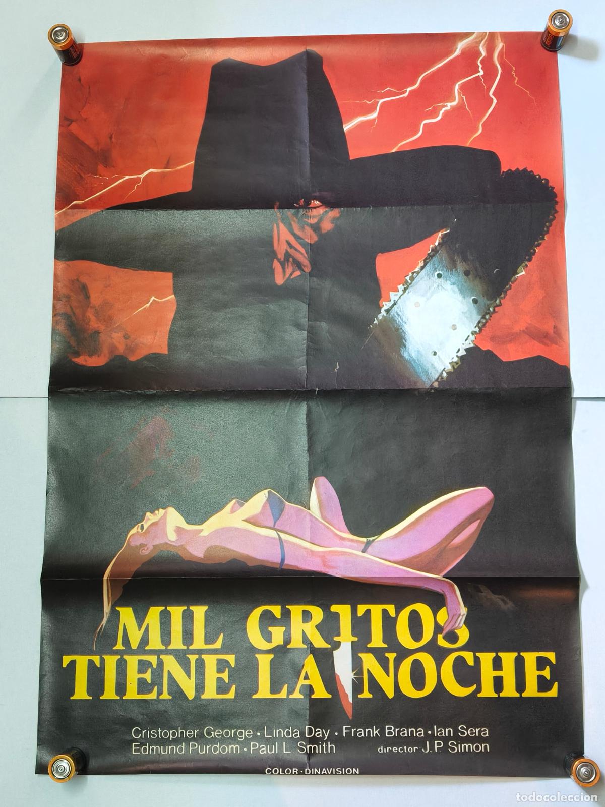 Cin&eacute;ma: MIL GRITOS TIENE LA NOCHE CARTEL DE CINE 1982