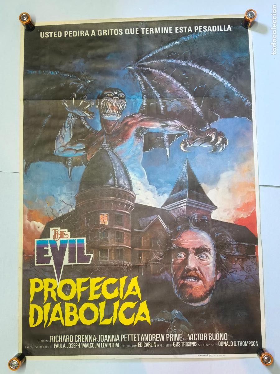Cin&eacute;ma: PROFEC&Iacute;A DIABOLICA CARTEL DE CINE 1978