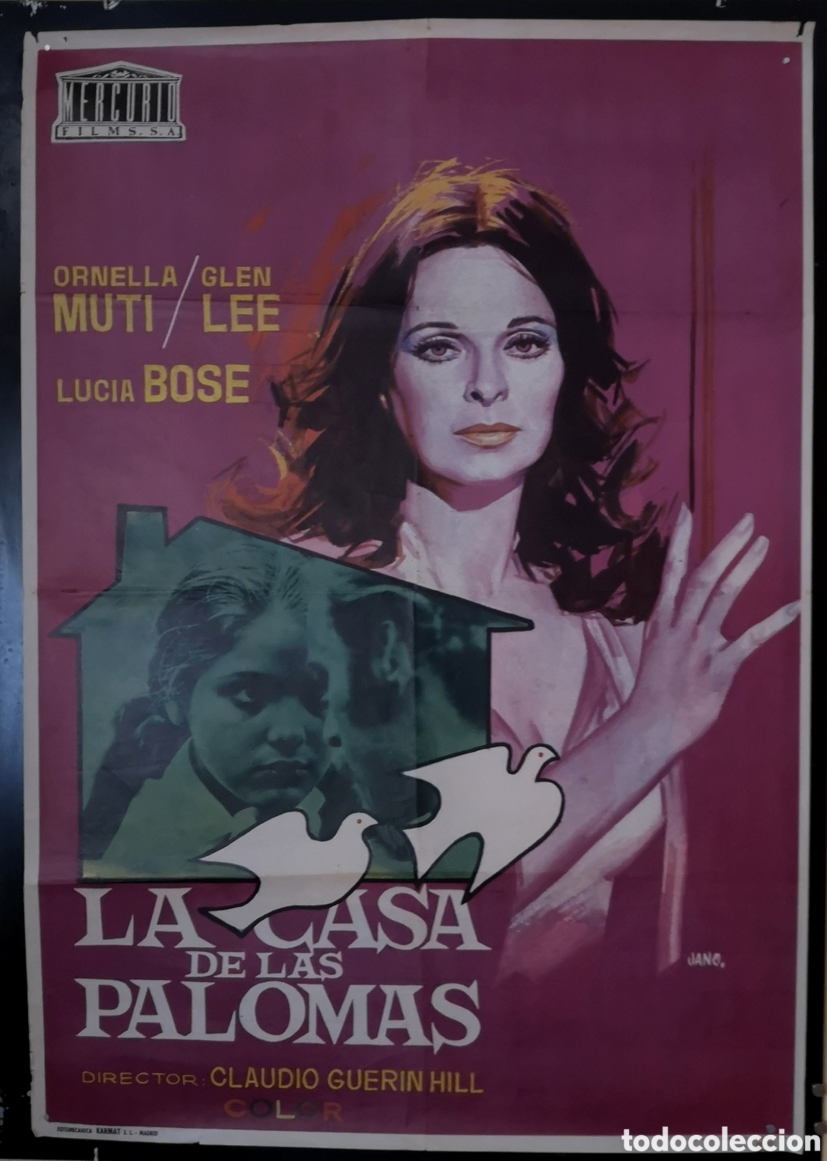 Cine: LA CASA DE LAS PALOMAS - 70 X 100 - (25)