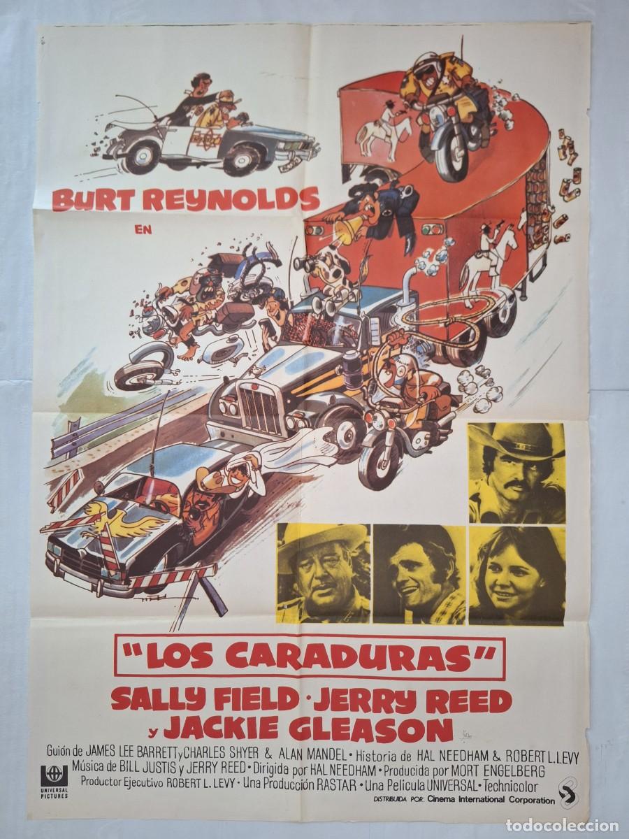 Cine: ANTIGUO CARTEL CNE LOS CARADURAS BURT REYNOLDS P-1895 RV
