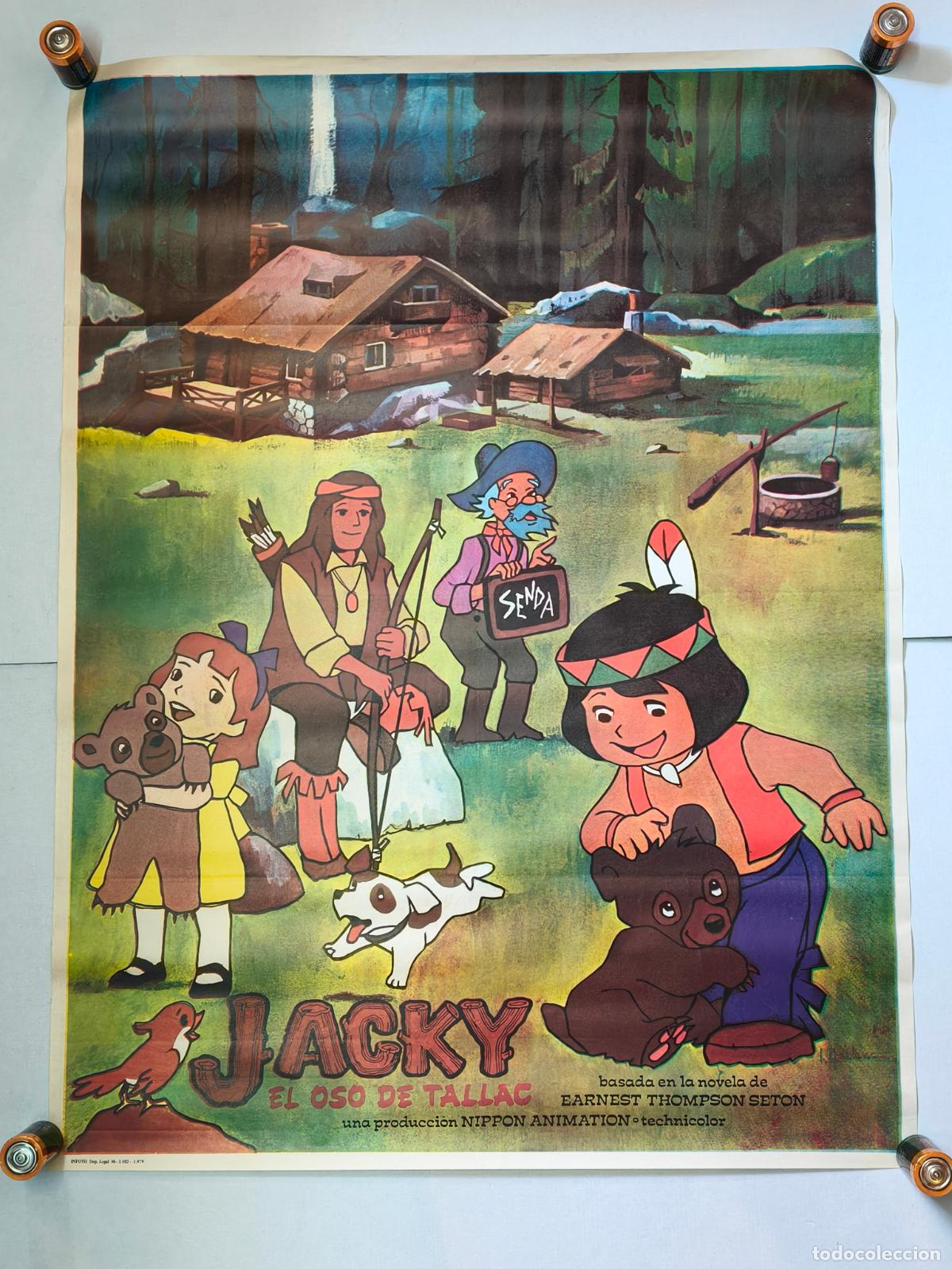 Cine: JACKY EL OSO DE TALLAC CARTEL DE CINE 1979
