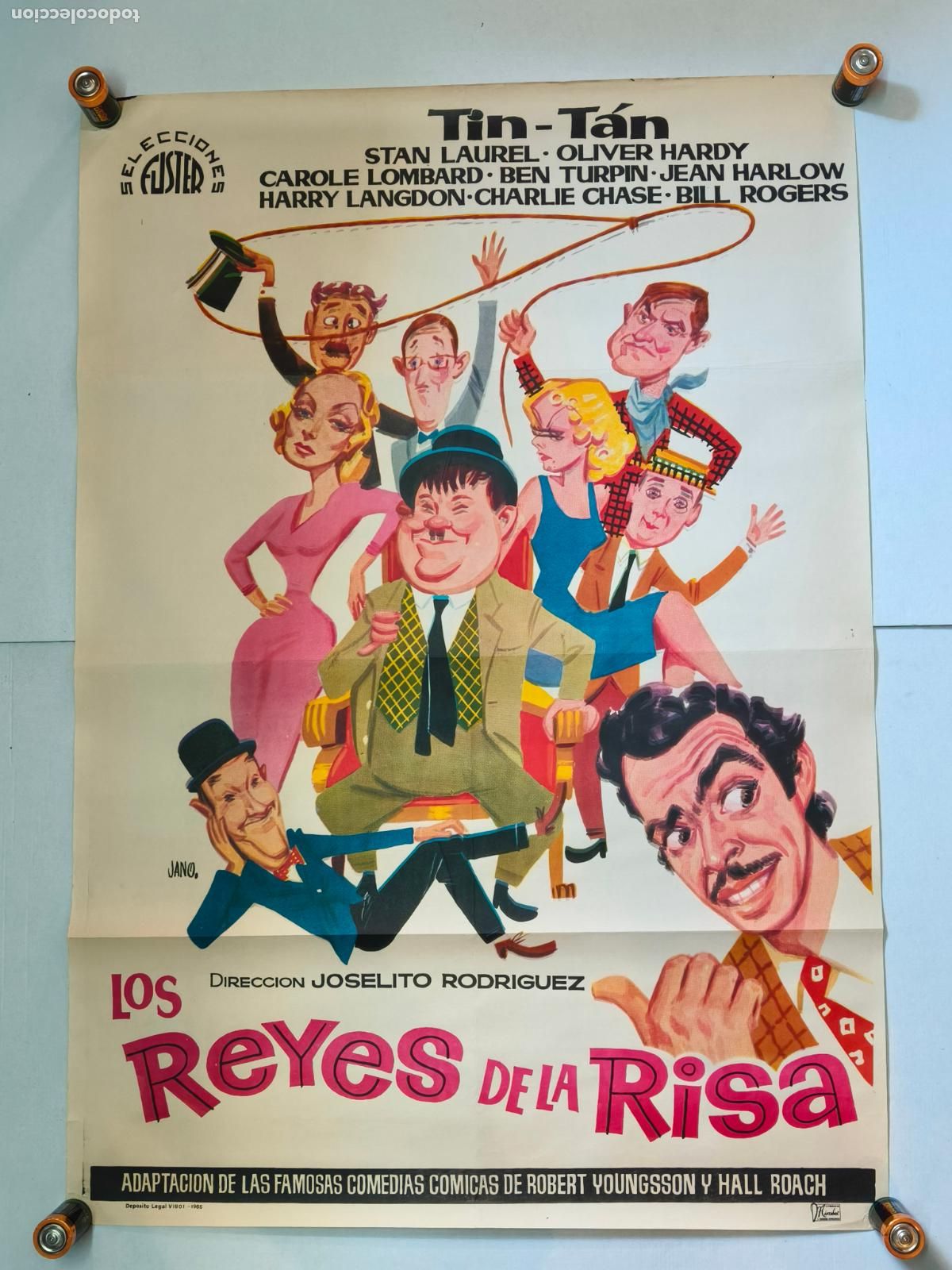Cinema: LOS REYES DE LA RISA CARTEL DE CINE 1965