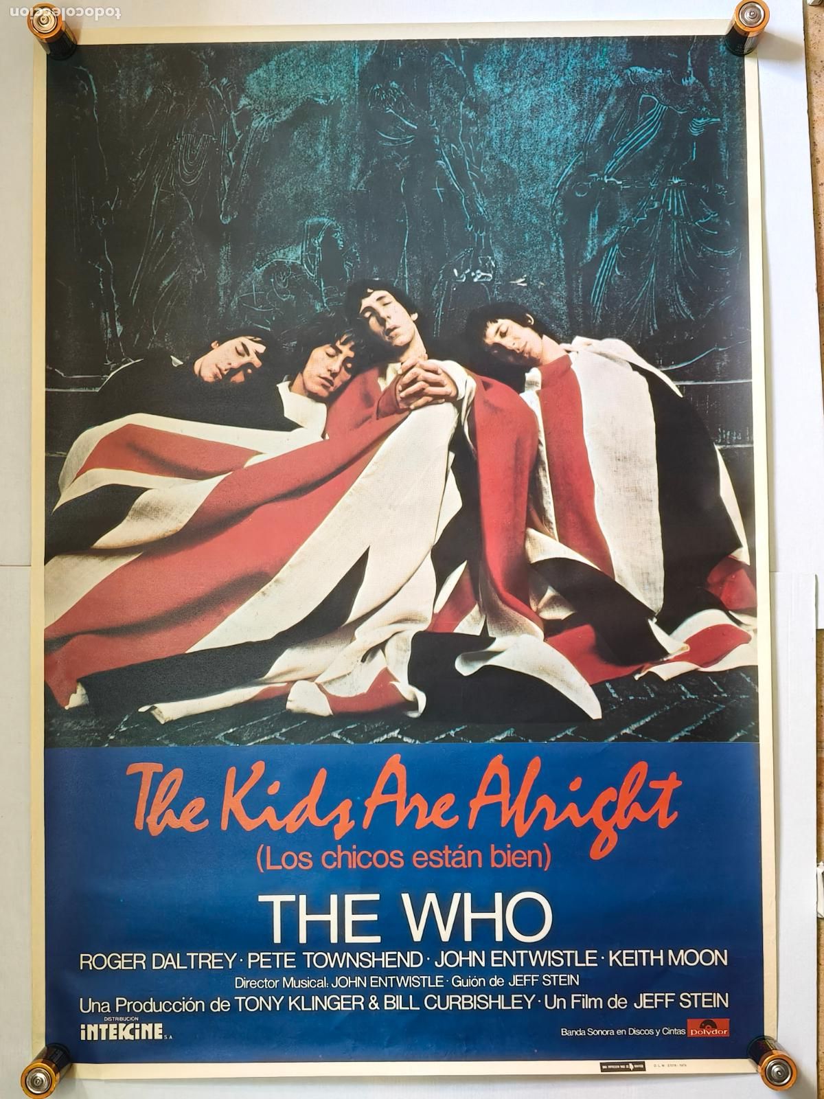 Cine: THE WHO PELICULA CARTEL DE CINE 1979