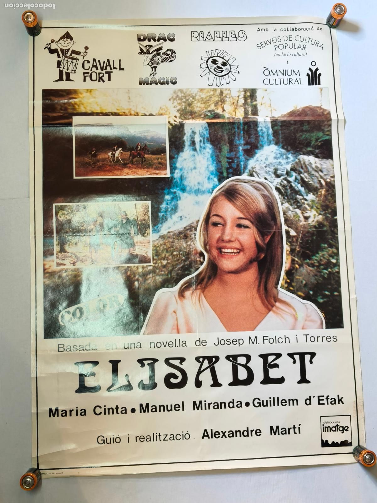 Cine: MARIA CINTA CAVALL FORT CARTEL DE CINE 1983