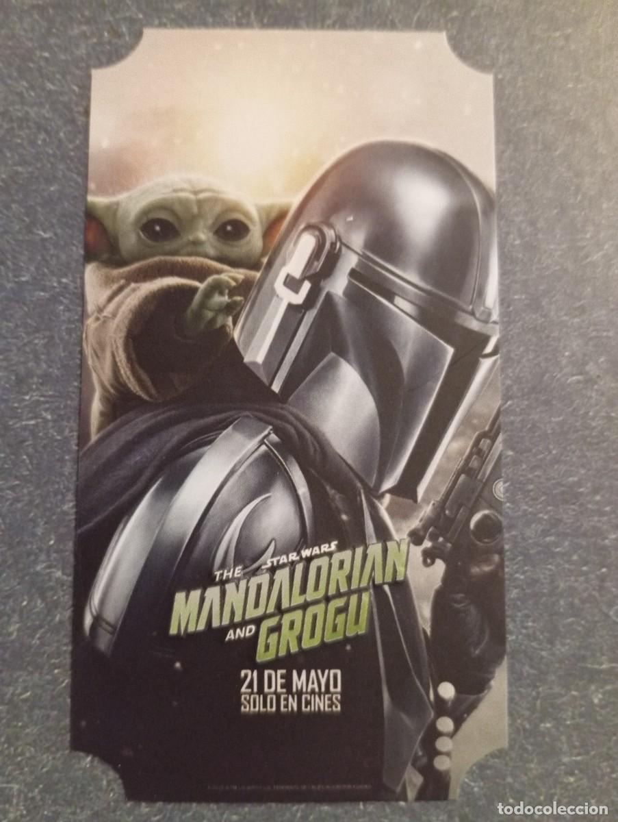 Cine: 1 DE ** MANDALORIAN AND GROGU **. STAR WARS. 10 x 5 CMS.2026