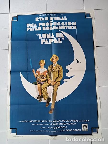 Cine: VKD 2207 LUNA DE PAPEL RYAN ONEAL TATUM ONEAL PETER BOGDANOVICH POSTER ORIGINAL MAC 70X100 ESTRENO