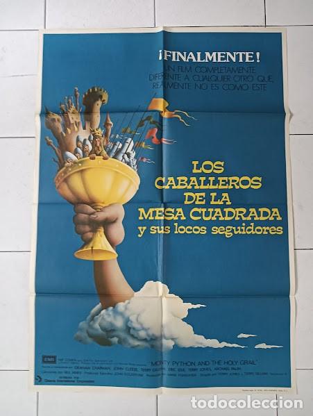 Cine: VKD 2208 CABALLEROS DE LA MESA CUADRADA SUS LOCOS SEGUIDORES MONTY PYTHON POSTER ORIG 70X100 ESTRENO