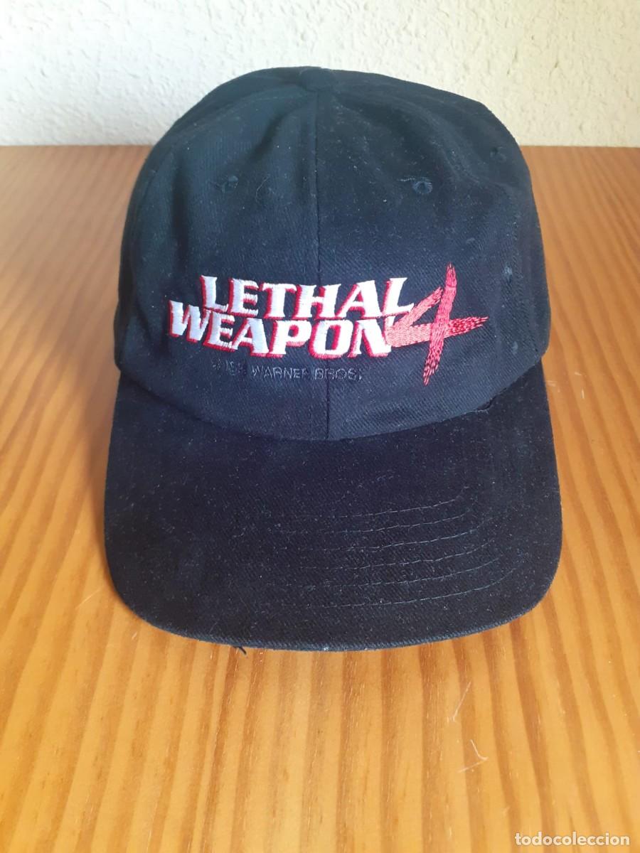 Cine: Gorra Promocional Arma Letal 4 (1998) NUEVA
