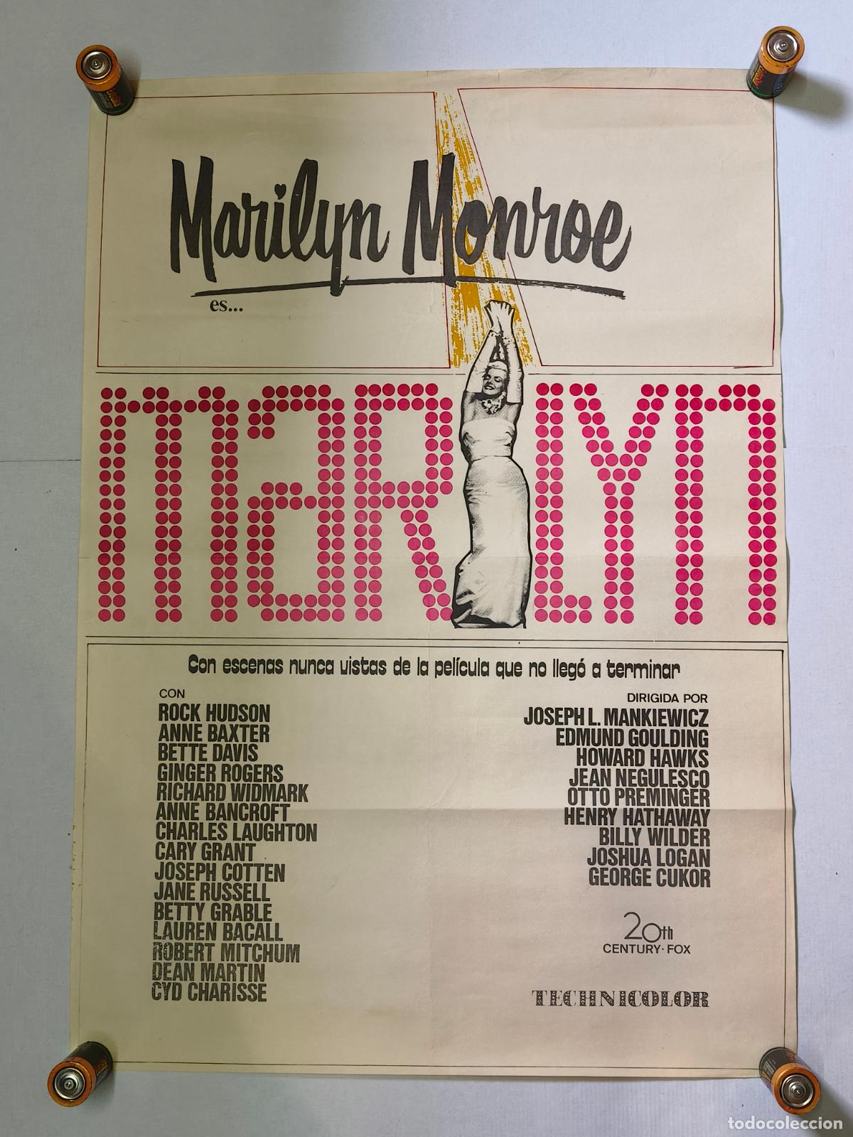 Cine: MARILYN MONROE ES MARILYN CARTEL DE CINE