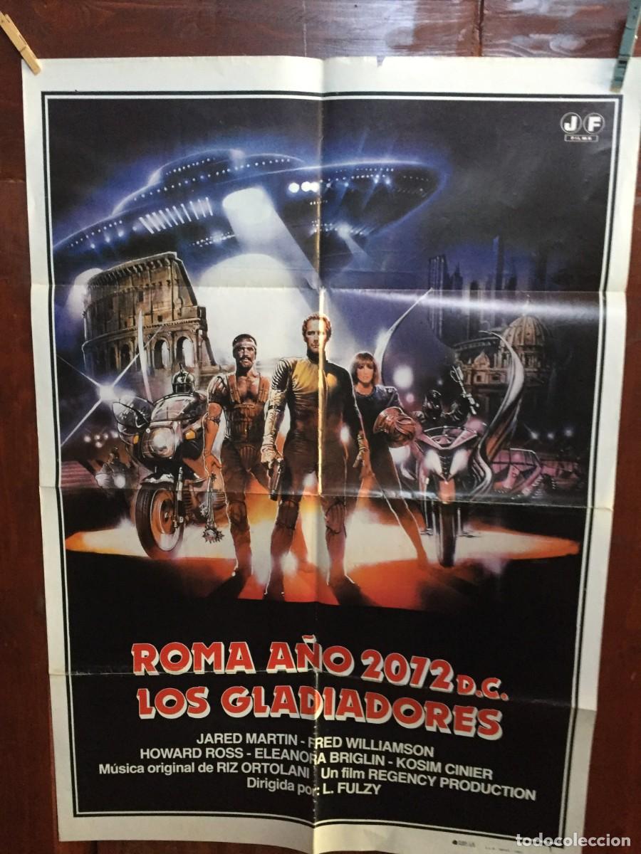 Cinema: poster roma a&ntilde;o 2072 d.c. los gladiadores