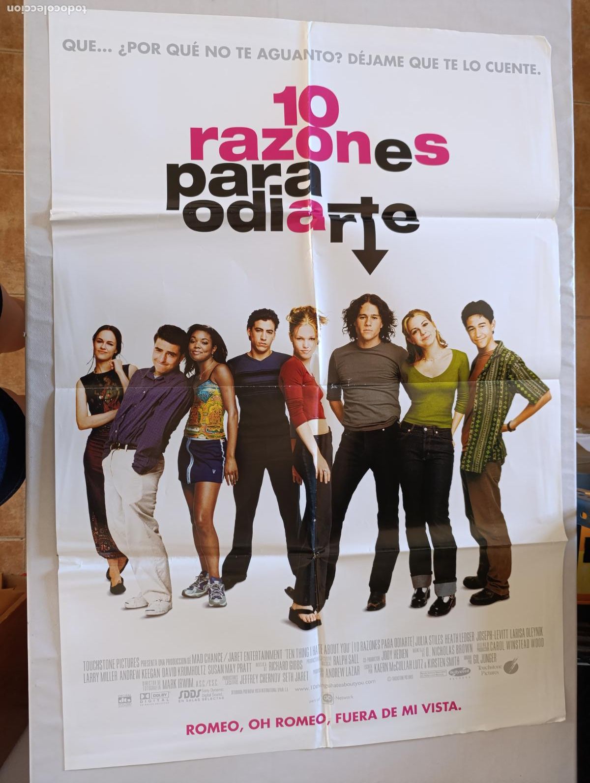 Cine: POSTER ORIGINAL 10 RAZONES PARA ODIARTE - 98 X 68 CM (387)