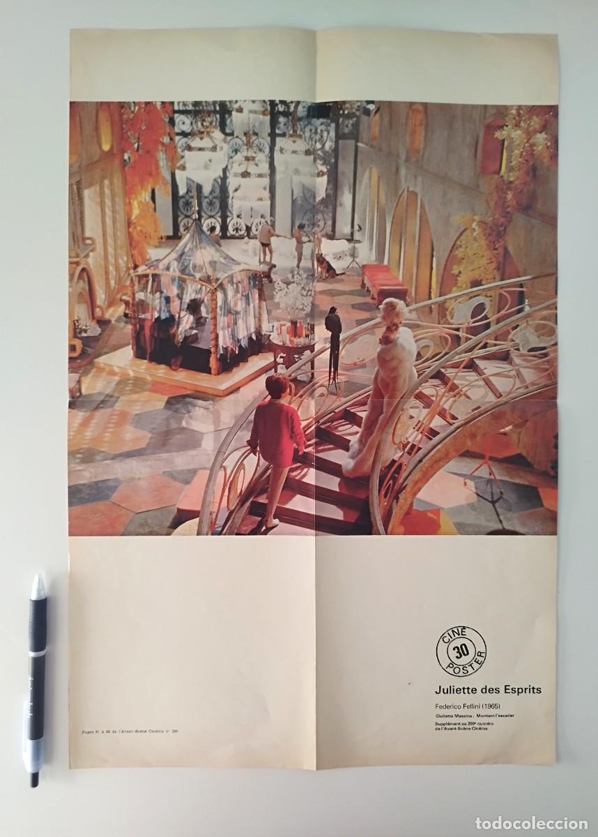 Cine: P&oacute;ster Original Federico Fellini: Juliette des Esprits (c. 1978) - Color - L'Avant-Sc&egrave;ne du Cin&eacute;ma