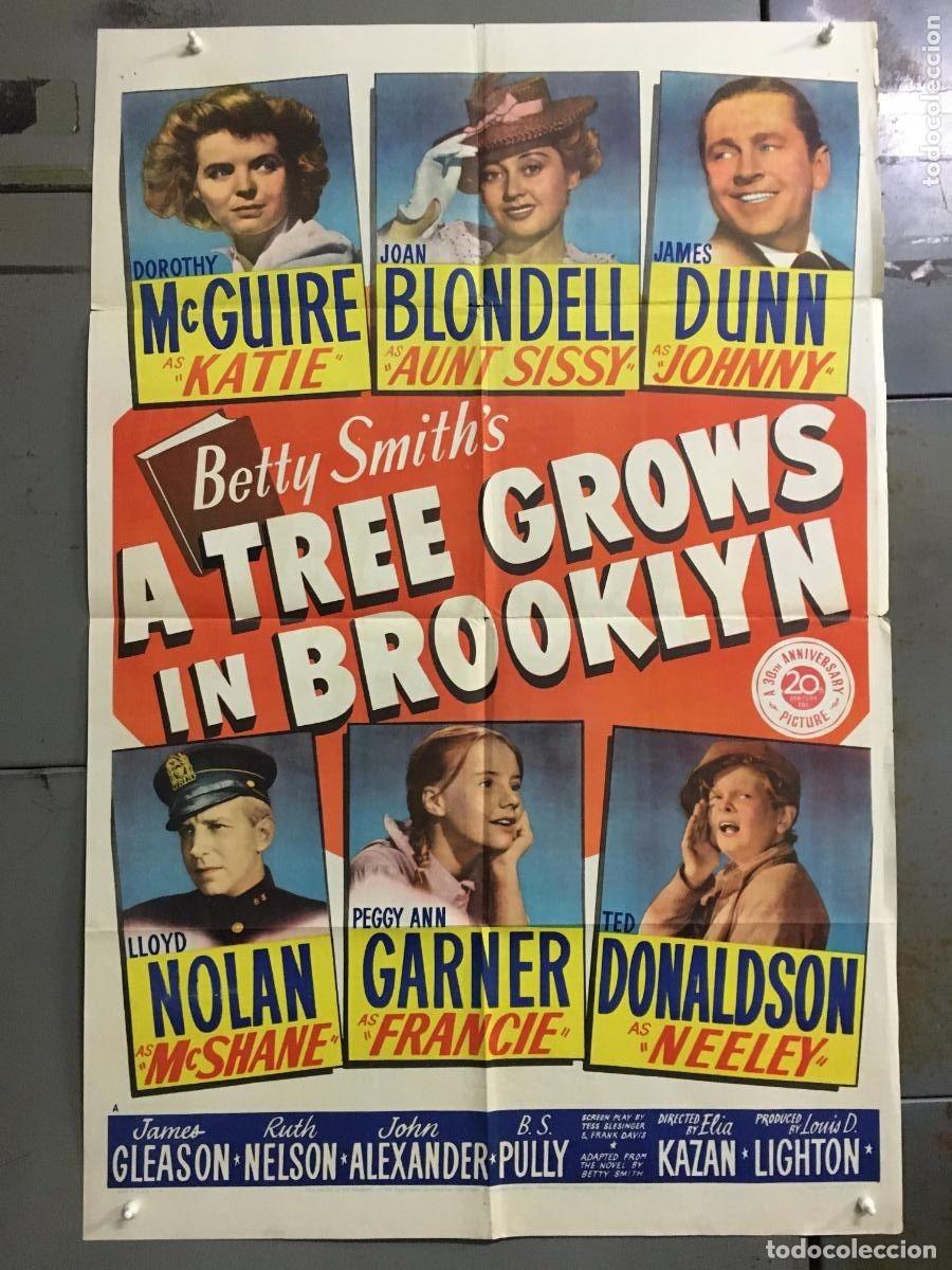 Cine: PJE 0431 LAZOS HUMANOS JOAN BLONDELL ELIA KAZAN POSTER ORIGINAL USA 70X105