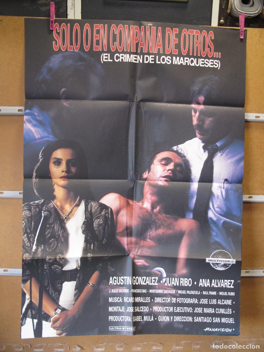 Cine: EN2343 SOLO O EN COMPA&Ntilde;IA DE OTROS POSTER ORIGINAL